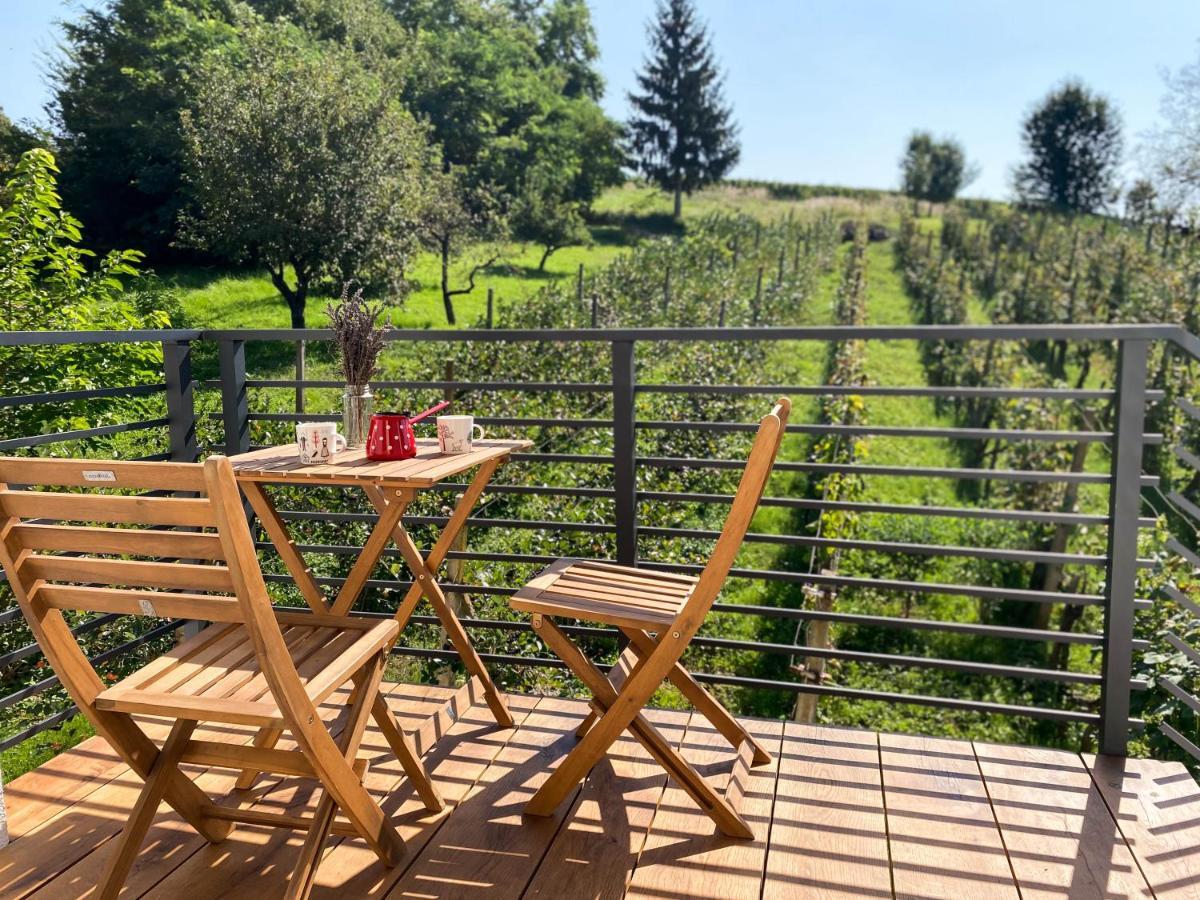 Hisa Pri Jezeru Apartment Dobrovnik Bagian luar foto